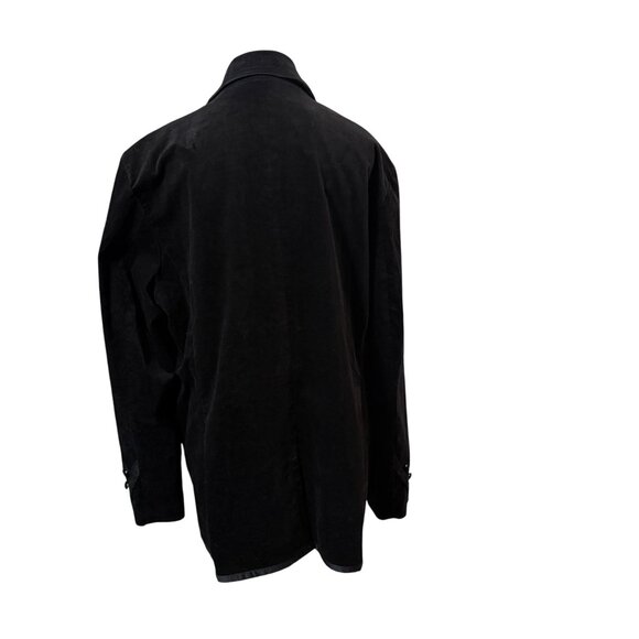 Harry Potter Hogwarts Dueling Club Mens Black Velvet Blazer With Satin Trim XL N - Picture 5 of 6